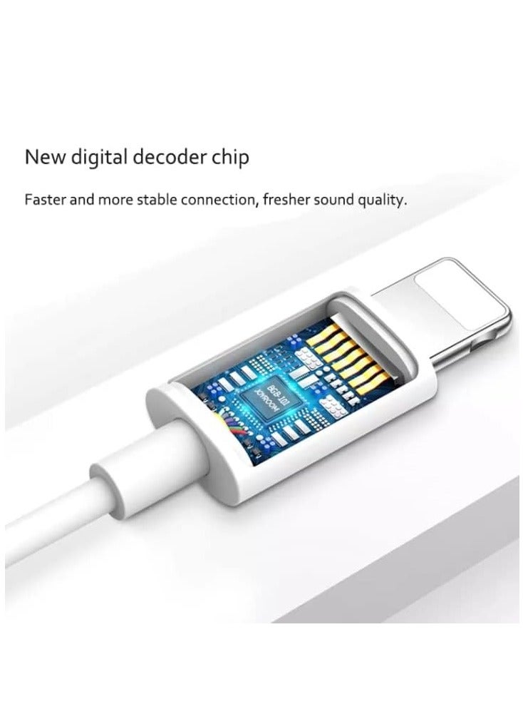 ريبنيو "REBENUO MONO HEADPHONES (White): Immerse Yourself in Premium Audio with Style and Comfort" - Image 3