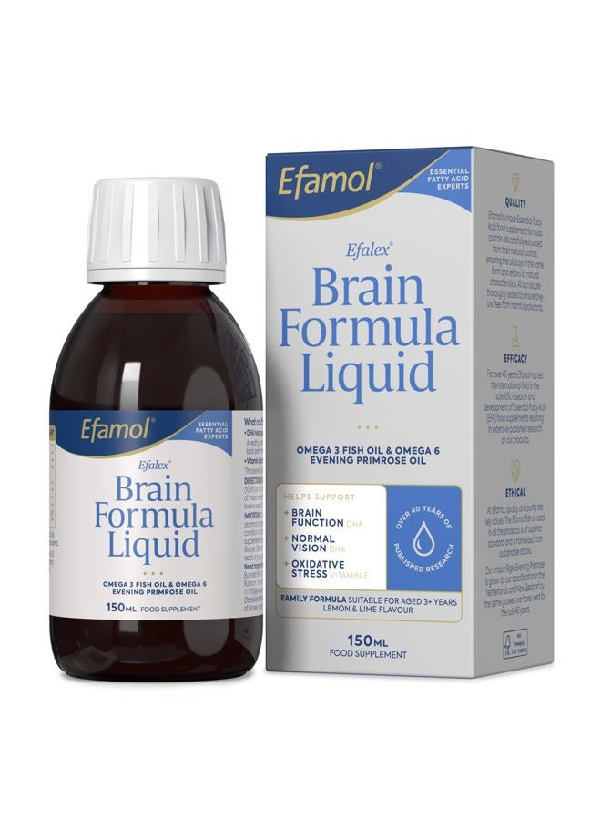 Efamol Efalex Brain Formula Liquid 150ml - Image 1