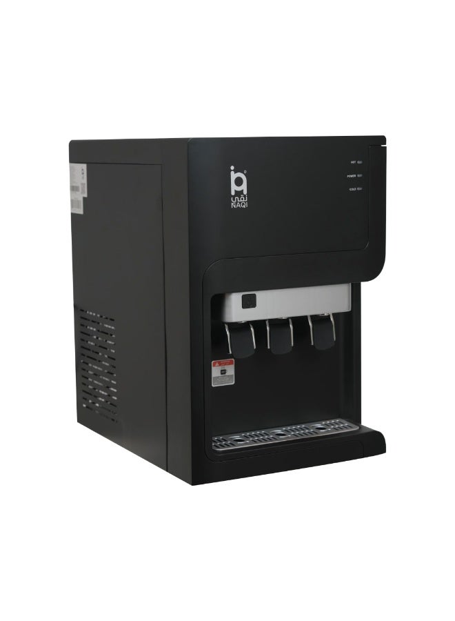 NAQI 2 in 1 Water Dispenser with Built In 4 Stage RO Filter Self Filling 3 Faucets Hot and Cold - Image 2