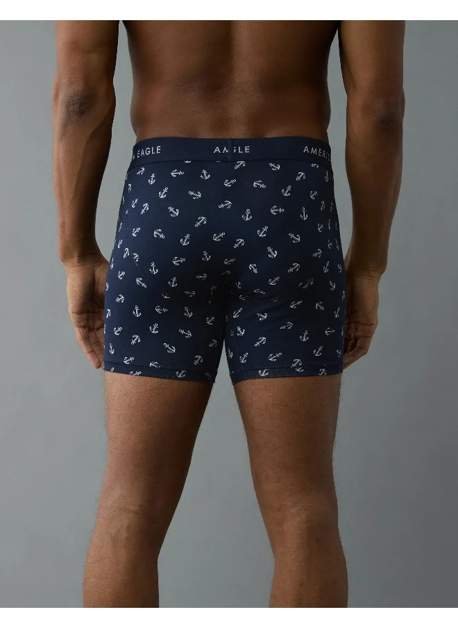 American Eagle AEO Men's Anchors 6" Classic Boxer Brief