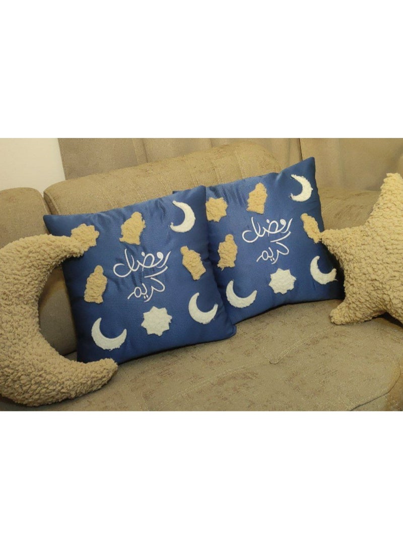 NAMA Luxury Ramadan Decor Set - Table Runner with 2 Cushion Covers - Image 2
