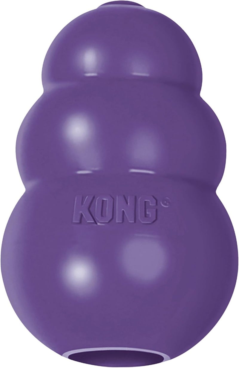 KONG - Senior Dog Toy - Gentle Natural Rubber - Fun to Chew, Chase and Fetch - For Medium Dogs - Image 1