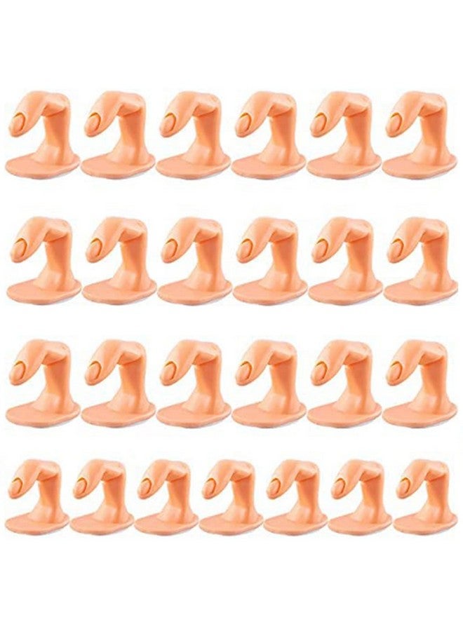 KIRA Manicure Fake Fingers For Acrylic Nail Practice Finger Nail And Art Training Display Decoration (Without Nails) (Pack Of 10) - Image 3