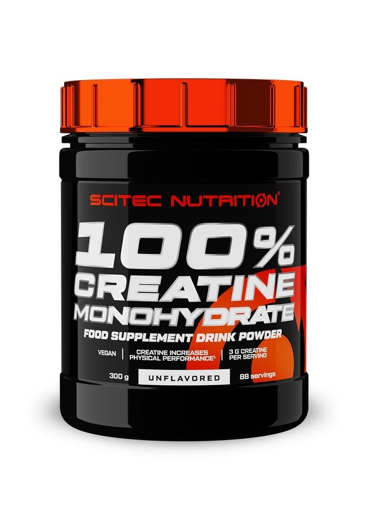 Scitec Nutrition 100% Creatine Monohydrate 300grams Unflavored - Image 1