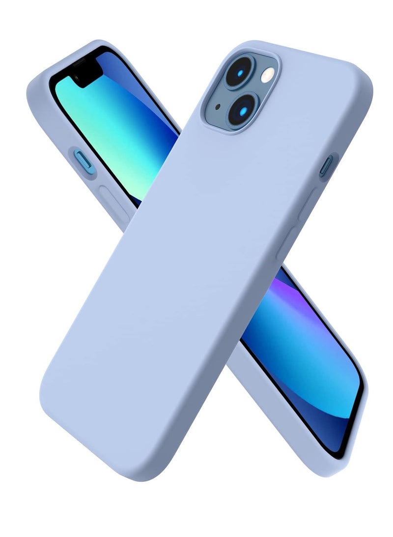 Designed for iPhone 15 Plus/iphone 14 Plus Case, Upgrade Silicone Ultra Slim Shockproof Protective Phone Case with [Soft Anti-Scratch Microfiber Lining], 6.7 inch