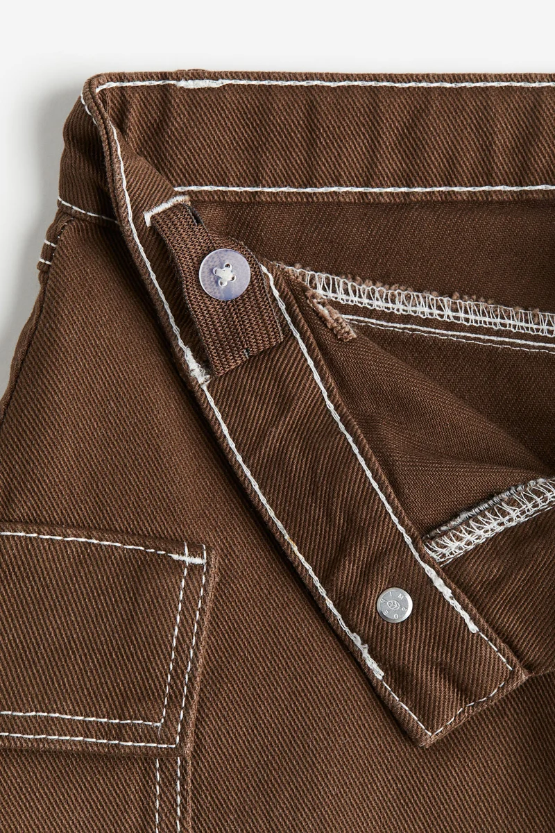 اتش اند ام تنورة كارغو من التويل