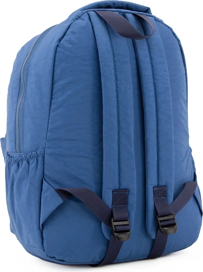 كاف Unisex Civit 01102-SET Crinkle Fabric Waterproof Multi-Compartment School Backpack with Pencil Case