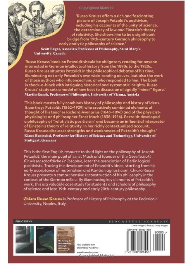 The Philosophy of Joseph Petzoldt: From Mach's Positivism to Einstein's Relativity - pzsku/Z3261C1F8FE313ADFFB4BZ/45/_/1741852693/a28ade79-b8d1-4fb0-85e6-1b9f6ed5efff