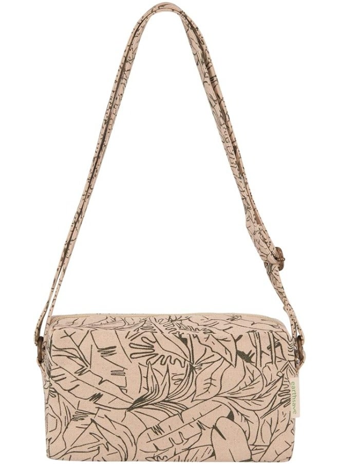 earthsave Earthsave Cotton Premium Sling Bag | Canvas Sling Bag for Women with Adjustable strap  - Image 2