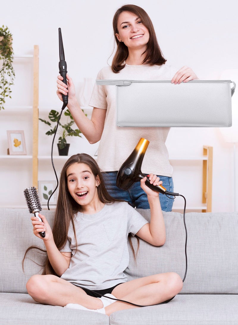 أوربازار حقيبة سفر لمجفف الشعر دايسون اير راب ستايلر/ شارك فليكس ستايل، حقيبة حمل محمولة لمجفف الشعر دايسون سوبر سونيك، حقيبة تخزين للسفر مقاومة للماء والخدوش والغبار والصدمات - Image 5