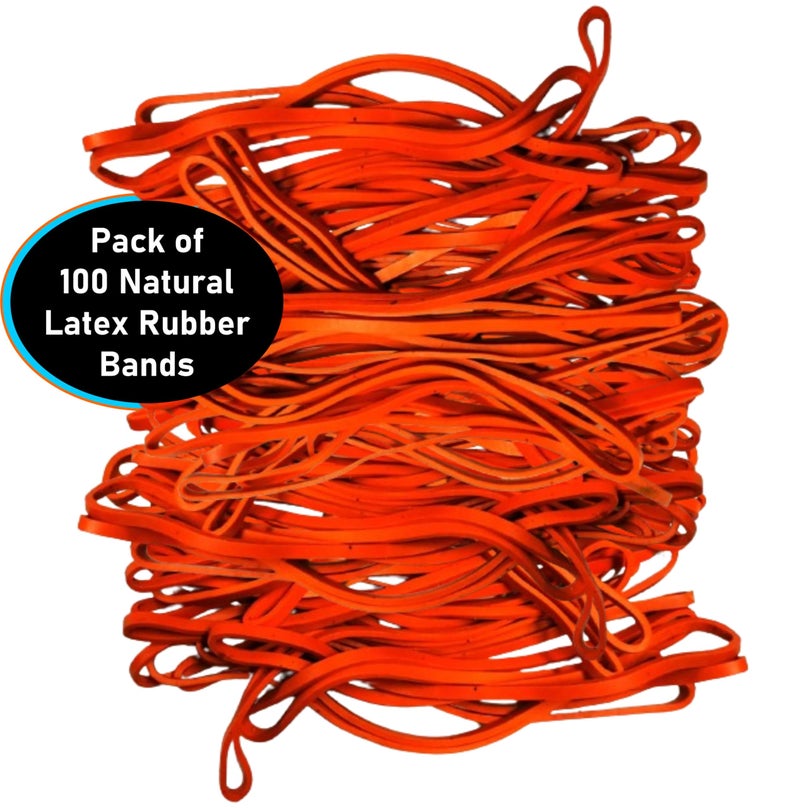 IMPRINT Large Big 6" Rubberbands Pack Of 100 - Image 3