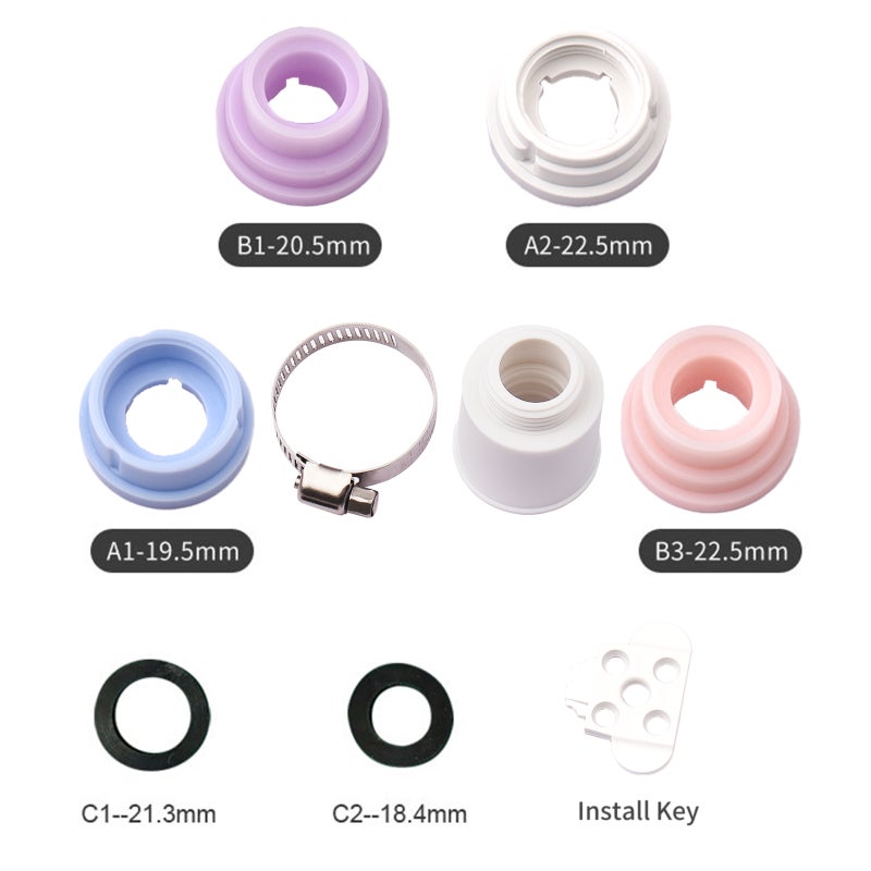 Tap Water Purifier Faucet Filter with Tap Water Dual Output Kitchen System ACF Filter Reduces Chlorine Sediments - Image 5