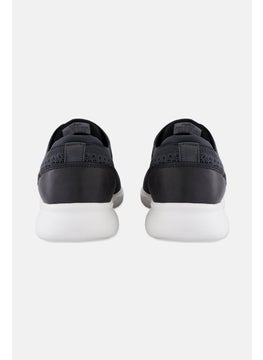 Algspar Men Brand Logo Lace Up Causal Shoes, Grey  - Image 3