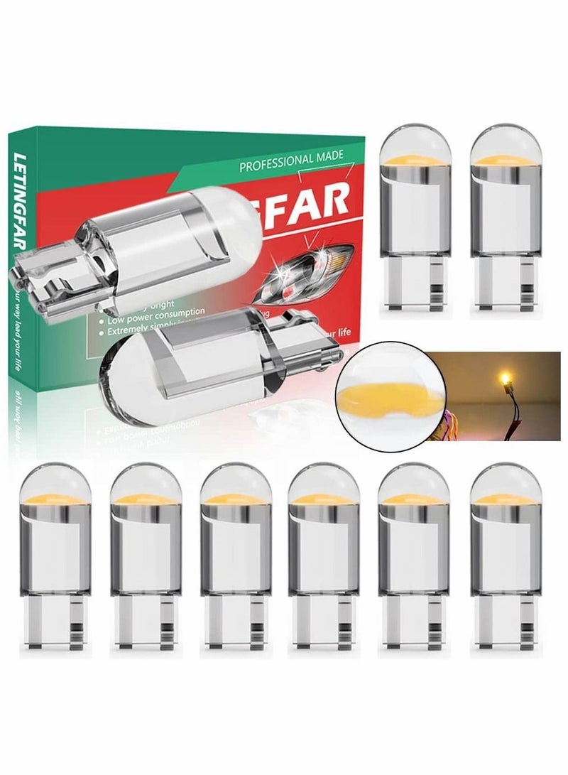 Y&D 194 LED Bulbs 6000K White, 68 2825 W5W T10 Wedge COB Replacement Bulbs, Super Brightness, for License Plate Lights, Car Position Lamps, Map Light, 30pcs  - Image 1