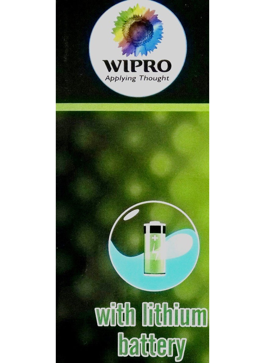 WIPRO wipro Lifelite Cl0004 3Watt Rechargeable Led Torch Multicolour 1810 Steel Pack Of 1 Transparent  - Image 2