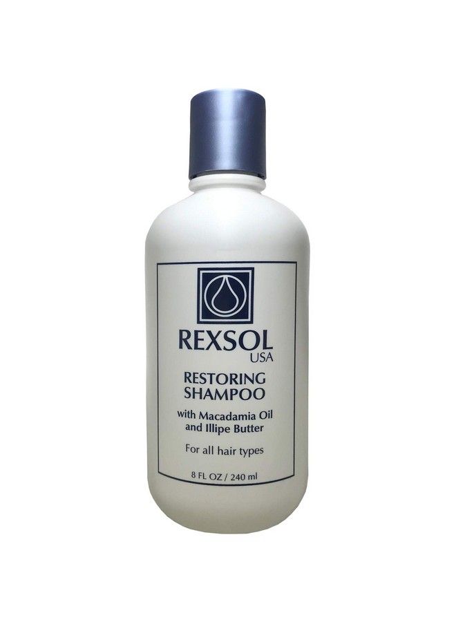 REXSOL شامبو استعادة | مع فيتامين E وفيتامين B5 وفيتامين B7 وزيت المكاديميا وزبدة الإيليبي والبيوتين | ينظف الشعر وفروة الرأس ويغذي الجذور | للشعر العادي إلى الجاف. (250 مل / 8.4 أوقية صائلة) - Image 2