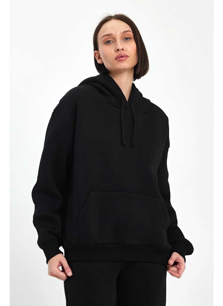 Odda Thick Hooded Women's Sweatshirt