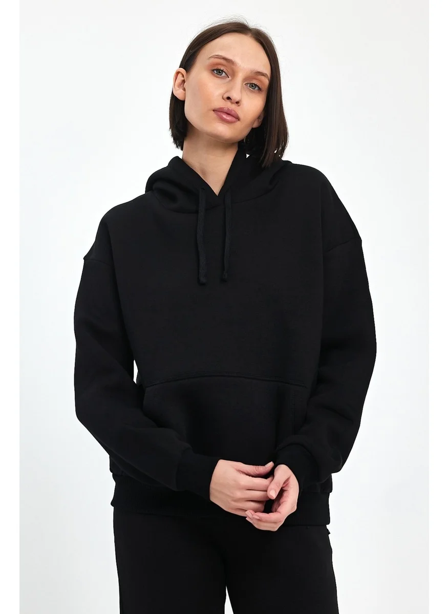 Odda Thick Hooded Women's Sweatshirt