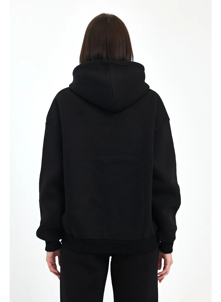 Odda Thick Hooded Women's Sweatshirt