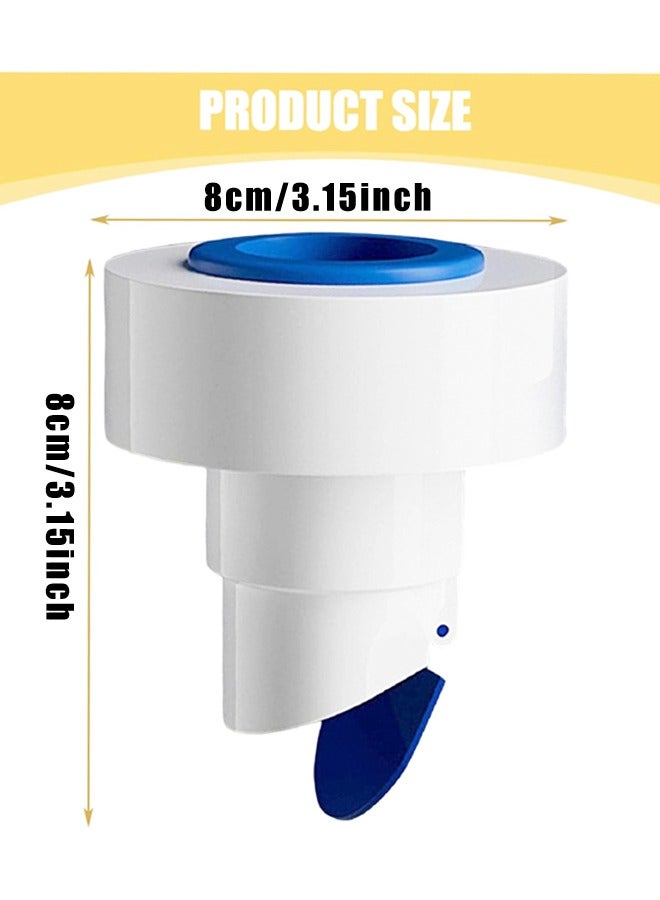سدادة خرطوم تصريف الغسالة، سدادة تصريف الدش المقاومة للروائح، أغطية سدادة بلاستيكية للمطبخ والحمام - Image 2