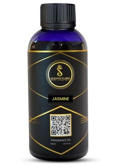 Scenta Flora Jasmine Fragrance Oil for Scent Diffusers Aromatherapy 500 ml | IFRA Certified | Blend of Jasmine, Tuberose & Violet for Homes, Hotels, and Offices | Designed to Enrich Any Space  - Image 1