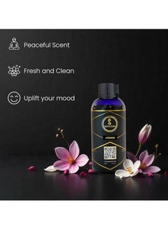 Scenta Flora Jasmine Fragrance Oil for Scent Diffusers Aromatherapy 500 ml | IFRA Certified | Blend of Jasmine, Tuberose & Violet for Homes, Hotels, and Offices | Designed to Enrich Any Space  - Image 5