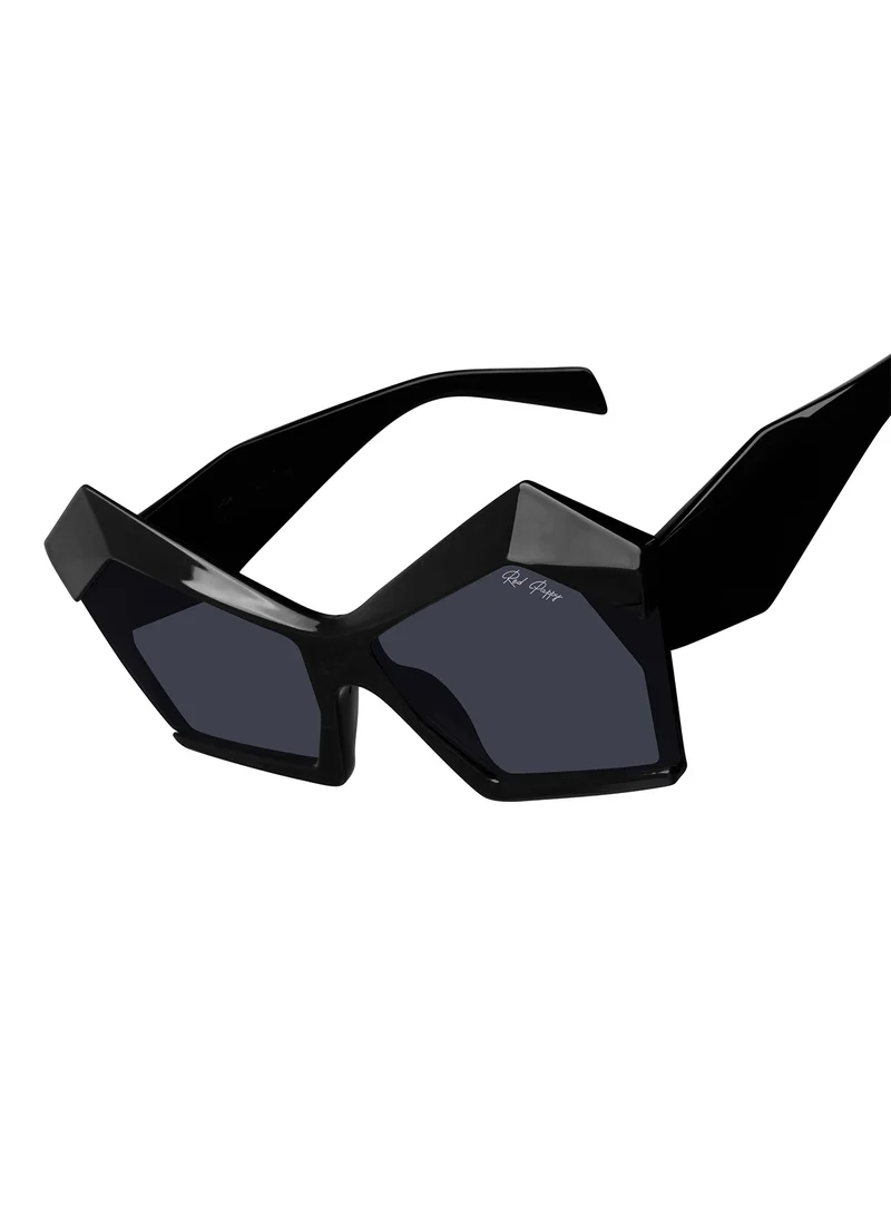 Woggles Stylish Black Cateye Sunglasses