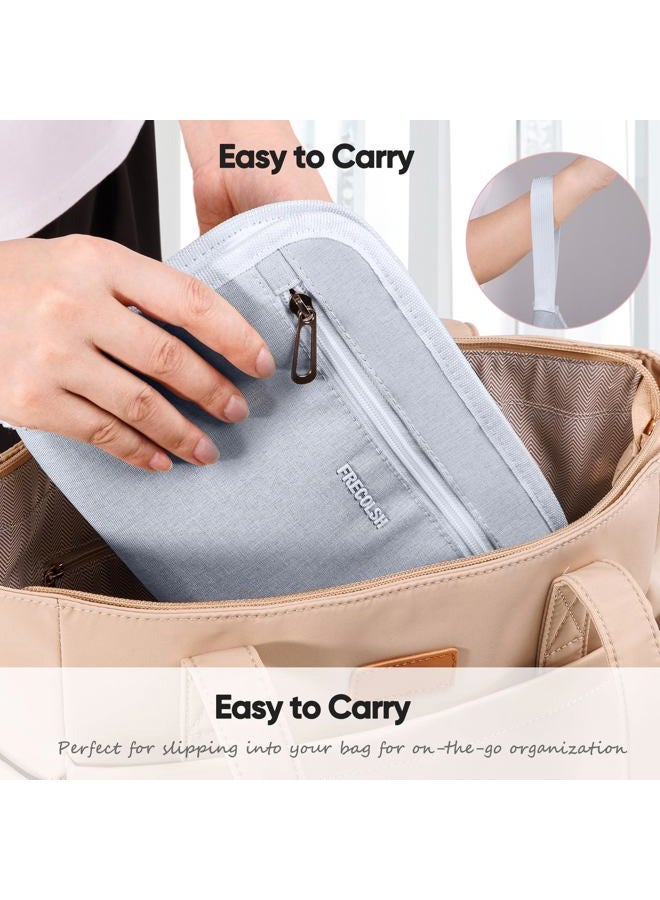 FRECOLSH Receipt Organizer with 12 Pockets 10x6 Receipt Holder Organizer - Small Accordion File Organizers - Cash Organizers for Travel, Business, Gift - Image 5