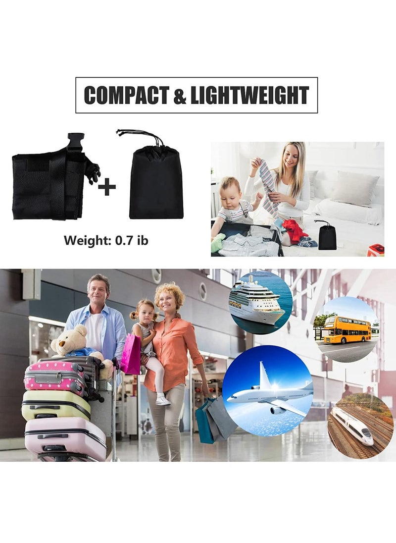 Airplane Bed for Toddler, Airplane Footrest for Kids Seat Extender, Portable Toddler Travel Bed, Airplane Leg Rest for Kids to Lie Down
