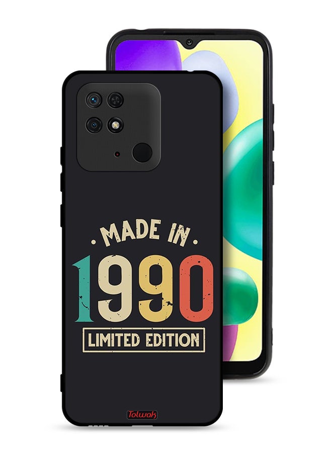 Tolwak Xiaomi Redmi 10C Protective Case Cover Made In 1990 Limited Edition - Image 1