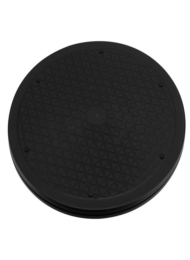 SINJEUN 8 PCS 12 Inch 360° Rotating Swivel, Rotating Swivel Stand Turntable Lazy Susan Monitor Stand for Plants, Models and Handicraft, Black - Image 5