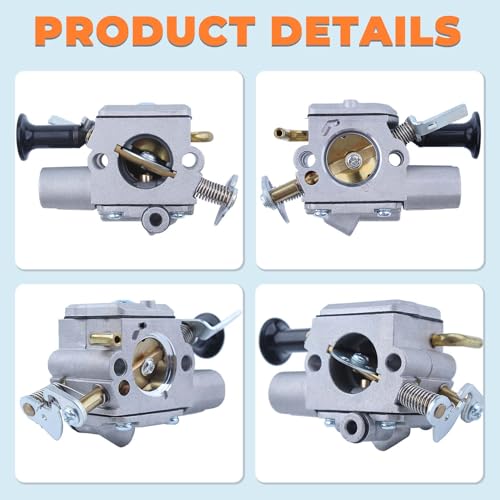 Hyceker MS271 Carburetor Tune Up Kit For Stihl MS261C MS261 MS271 Farm Boss MS291 Chainsaw, Fit Stihl MS271 Carburetor Kit Air Filter Maintenance Saw Parts, Replace for Zama Carb C1Q-S252 11411200600 - Image 4
