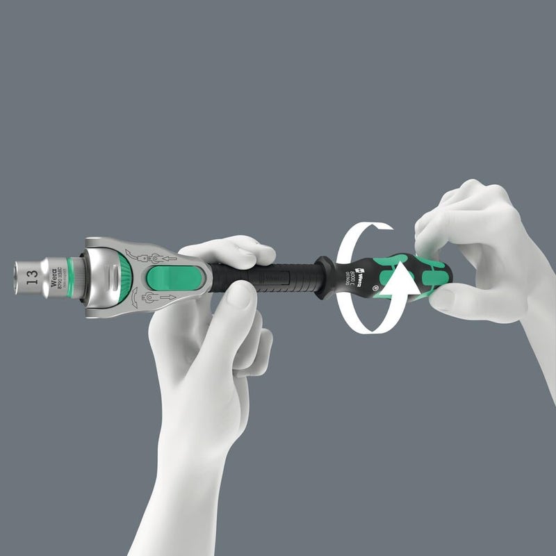 Wera - 5003500001 Zyklop 8000 A 1/4-inch Drive Ratchet - Image 5