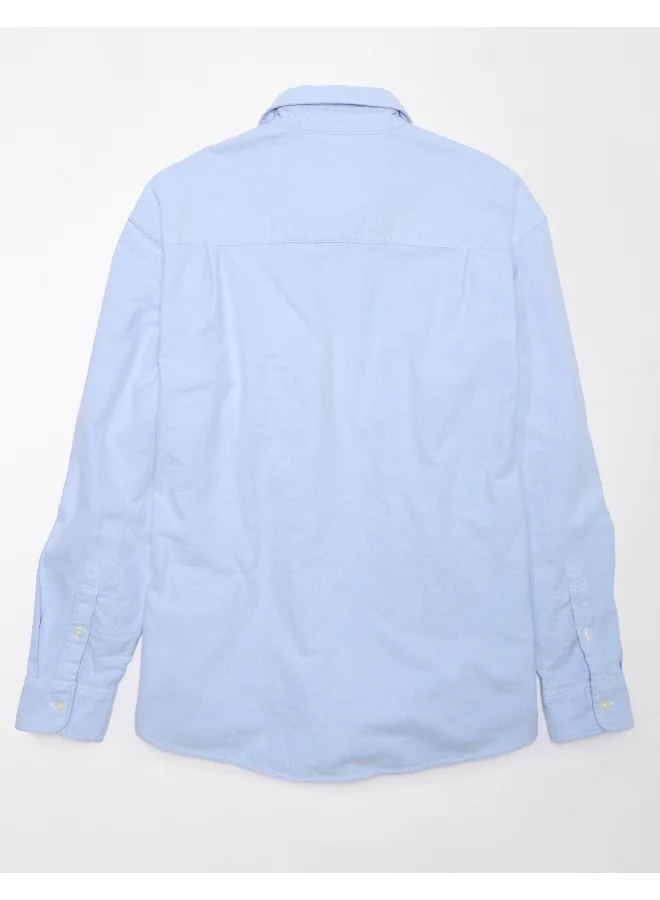 امريكان ايجل Regular Fit Long Sleeve Buttondown Oxford Shirt