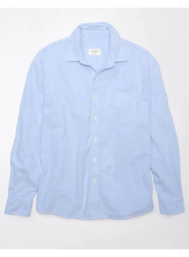 امريكان ايجل Regular Fit Long Sleeve Buttondown Oxford Shirt