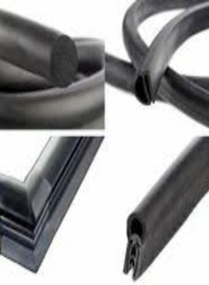 KNP Round rubber beading with a 3 mm diameter is used in various applications for sealing, cushioning, and protection. - Image 3