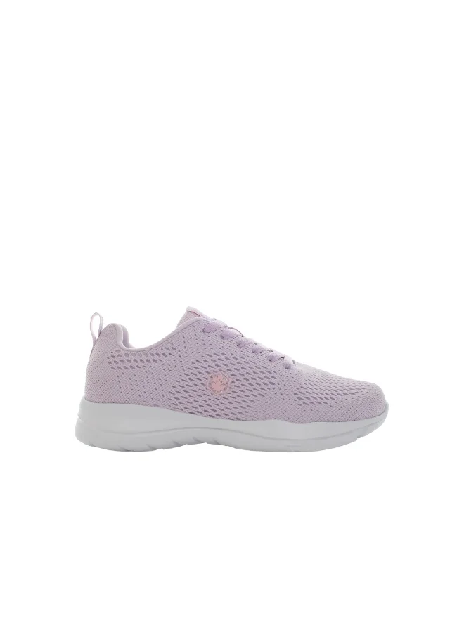 لامبرجاك Lumberjack Women’s Lightweight Mesh Sneakers – Breathable Lace-Up Casual Walking Shoes, Cushioned Comfort Sole