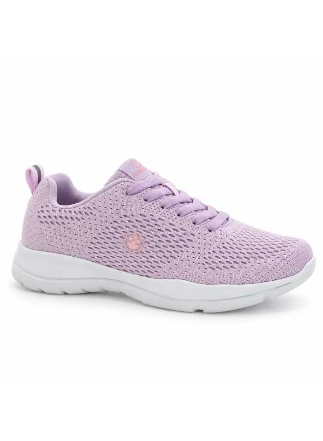 لامبرجاك Lumberjack Women’s Lightweight Mesh Sneakers – Breathable Lace-Up Casual Walking Shoes, Cushioned Comfort Sole