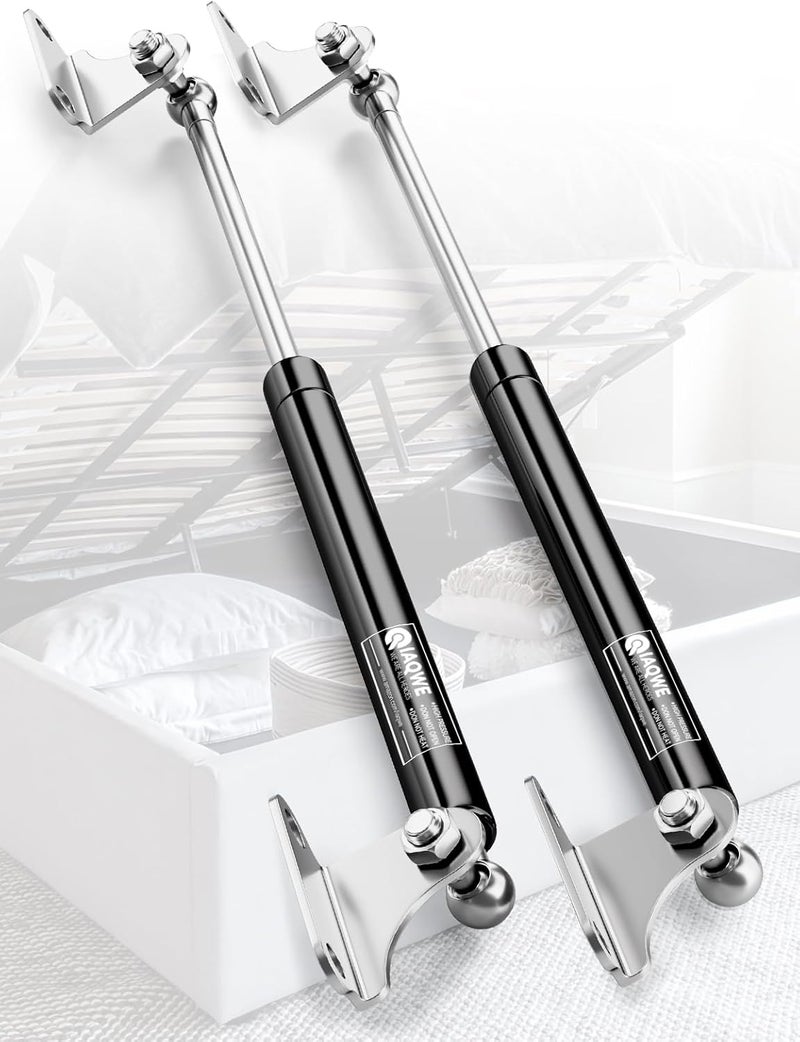 IAQWE 17 Inch 67Lbs/300N Gas Struts Springs Shocks Lift Support with L-Type Mounts - 2pcs - Image 1