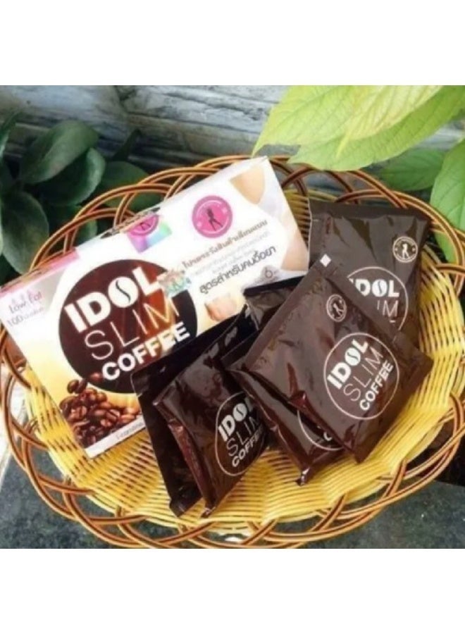 Idol Slim+ Coffee X2 15g x10 Sachets | Instant Coffee Mix for Weight Management Support - Image 4