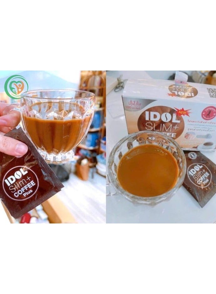 Idol Slim+ Coffee X2 15g x10 Sachets | Instant Coffee Mix for Weight Management Support - Image 3