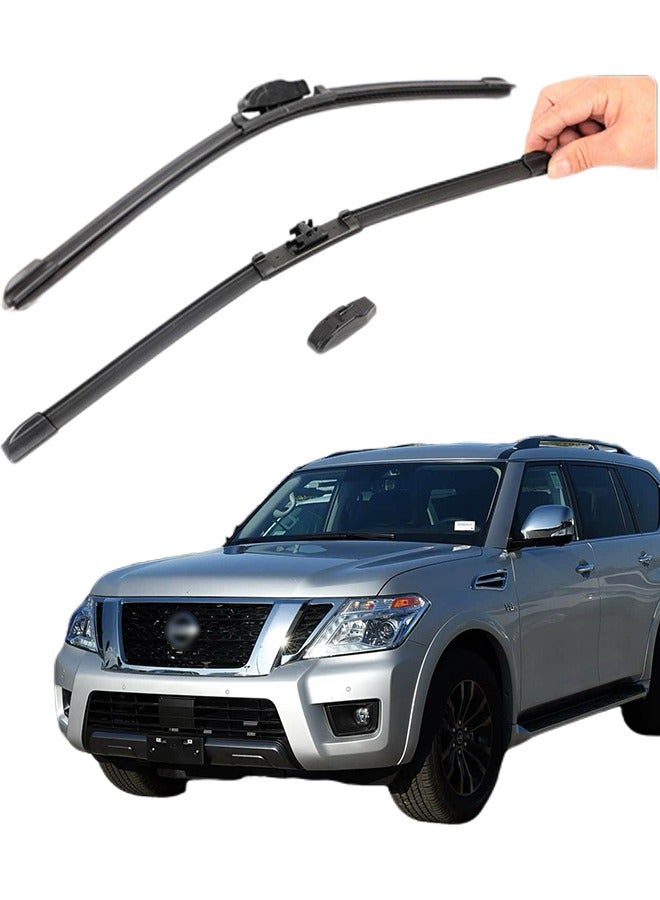 Generic Wiper blade, suitable for Nissan Toure, low noise and mute, boneless brush, durable, clean and wiper.  - Image 1