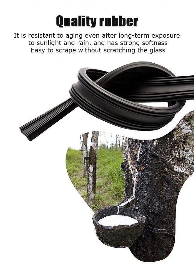 Generic Wiper blade, suitable for Nissan Toure, low noise and mute, boneless brush, durable, clean and wiper.  - Image 5