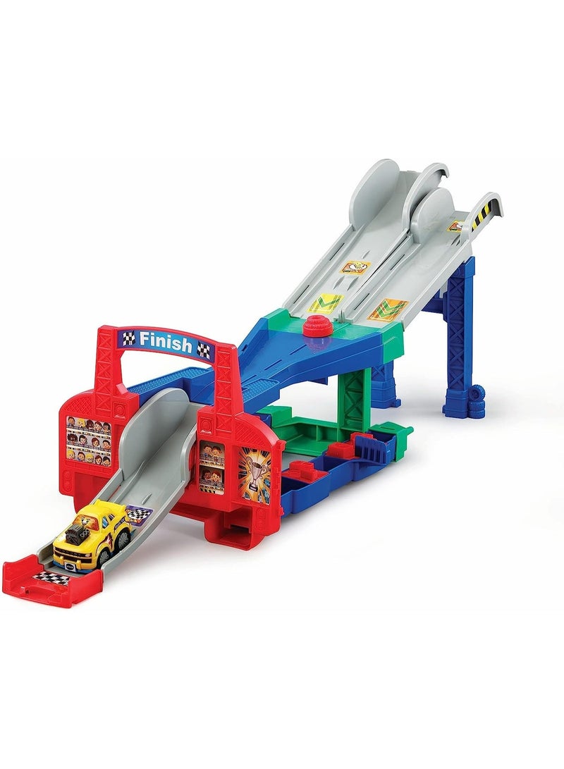 VTech Toot Drivers 4-in-1 Raceway, Toy Car racing Track for Boys and Girls, Car Tracks for Kids with Lights and Sounds, Musical Toy Race Track for Children Aged 1 to 5 Years, English Version - Image 5