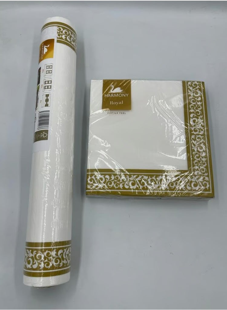 هارموني - 211GT - طقم مناديل سفرة + لباد  رول - Image 1