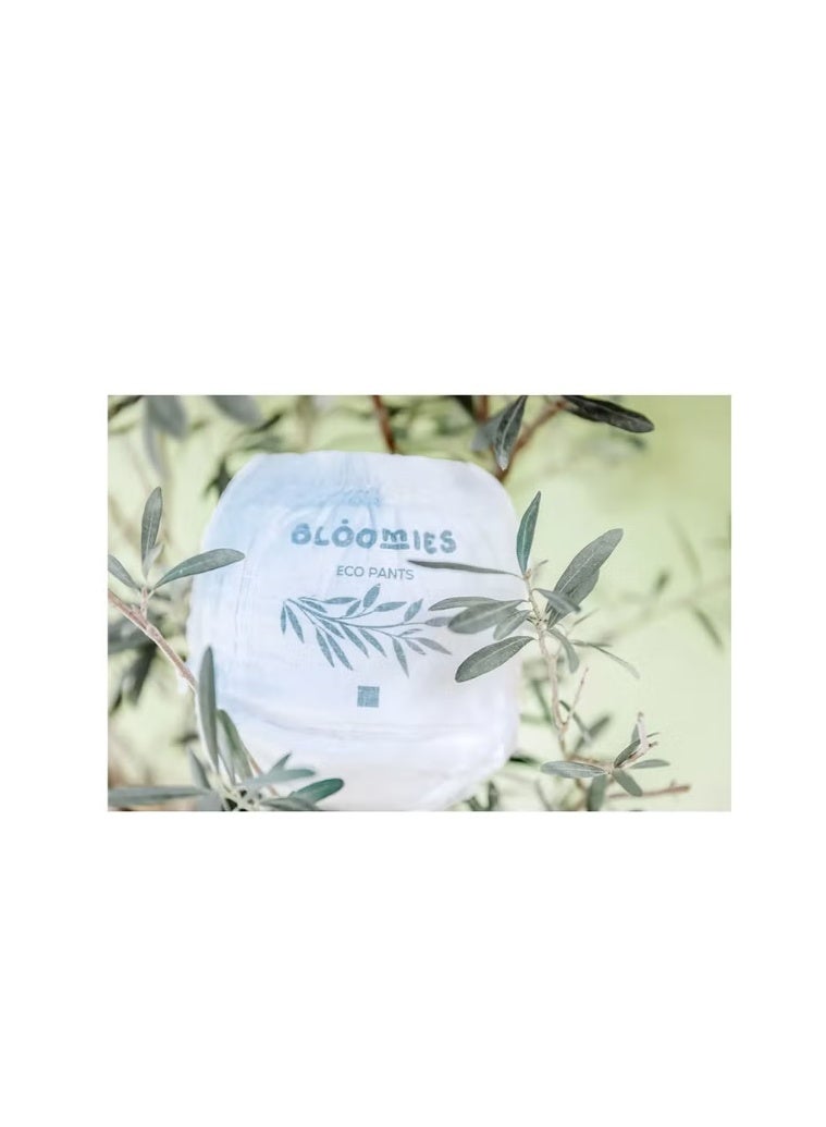 Bloomies سراويل أطفال متميزة مع مؤشر الرطوبة | حفاضات صديقة للبيئة ومضادة للحساسية مصنوعة من 100% من الخيزران حجم 6 للأطفال +15 كجم عبوة 22 قطعة من 3 - Image 3