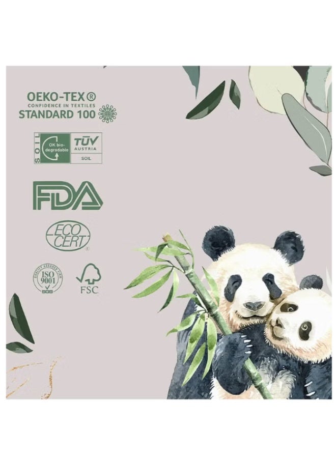 Bloomies سراويل أطفال متميزة مع مؤشر الرطوبة | حفاضات صديقة للبيئة ومضادة للحساسية مصنوعة من 100% من الخيزران حجم 6 للأطفال +15 كجم عبوة 22 قطعة من 3 - Image 2