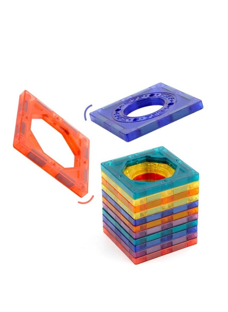 Loquat Kid's Magnetic Building Block Toy DIY Blocks for Children Hot Sale 125Pcs Gift Box Set  - Image 4