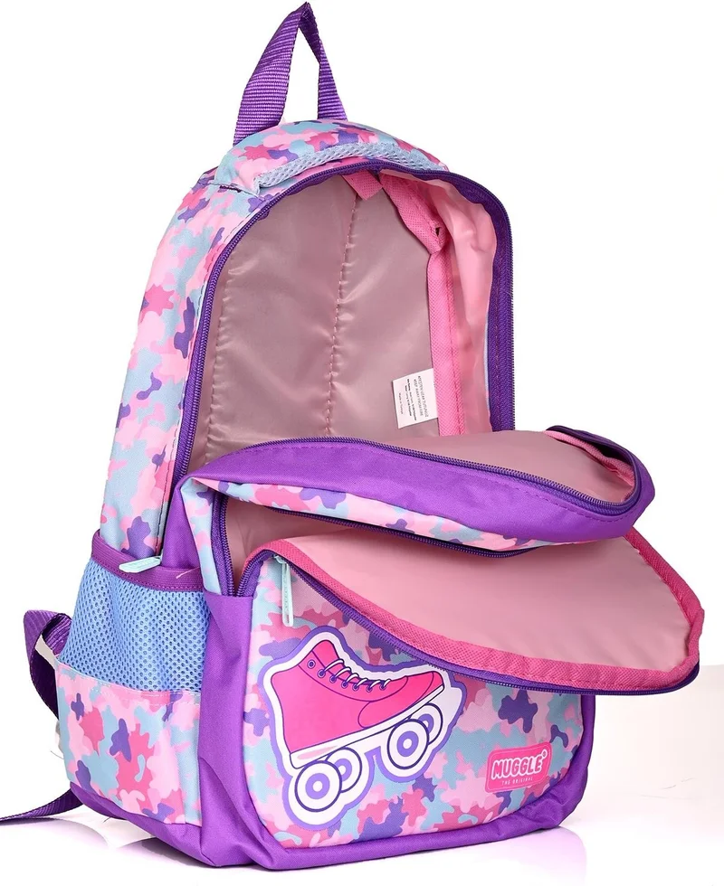muggle MU 6788 Girls Rule School Backpack Set of 3