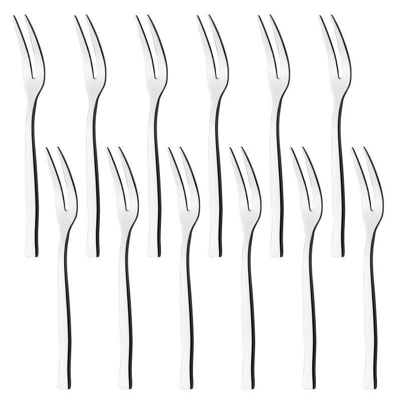 Eagrye Tasting Cocktail Forks 12Piece Stainless Steel Fruit Forks F